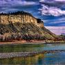 Sacrifice Cliffs & Yellowstone River